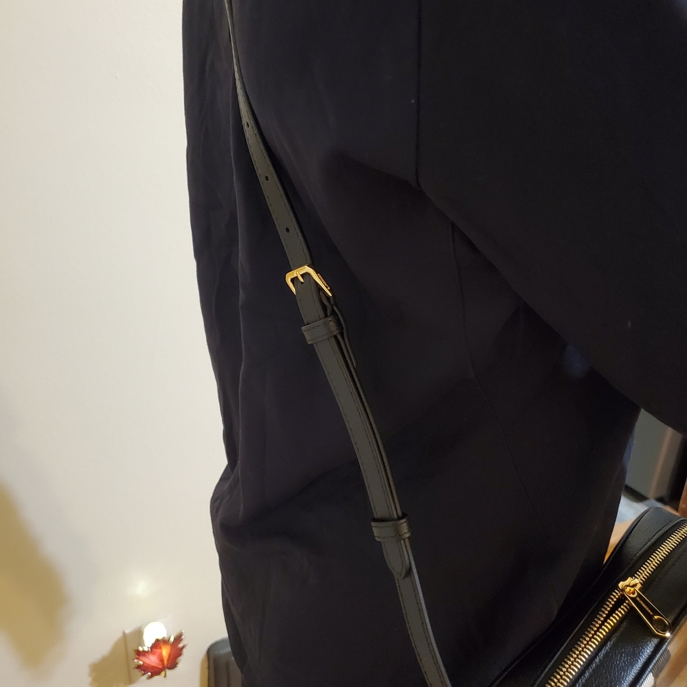 Burberry Crossbody Bag in Tan, Black & Red Check - Picture 5 of 8